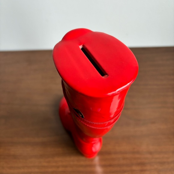 Vintage Ceramic Boot Bank - Picture 6 of 10